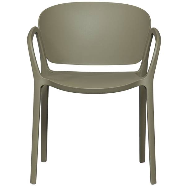 Chaises de jardin Bent lot de 2 Vert