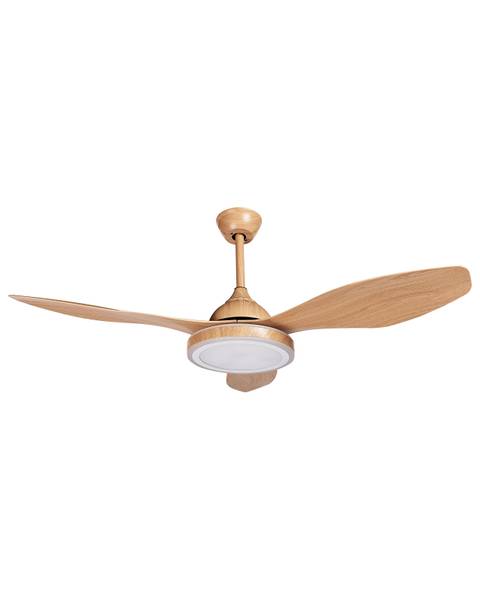 Ventilateur de plafond MUDDY Marron - Métal - 122 x 48 x 122 cm
