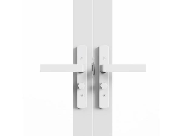 Innentür MASERU Weiß - Metall - 4 x 204 x 73 cm