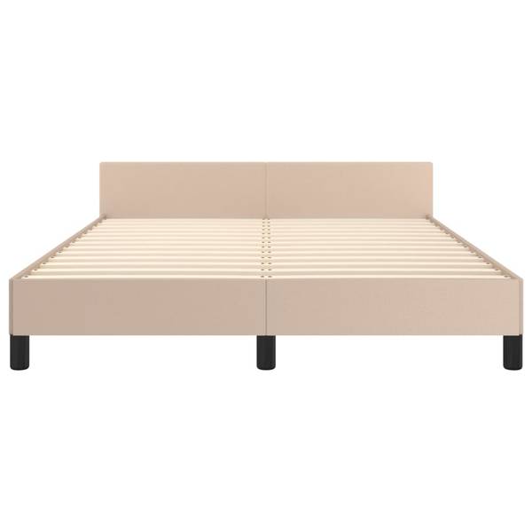 Bettgestell mit Kopfteil 3016046 Braun - Kaffeebraun - 146 x 207 cm