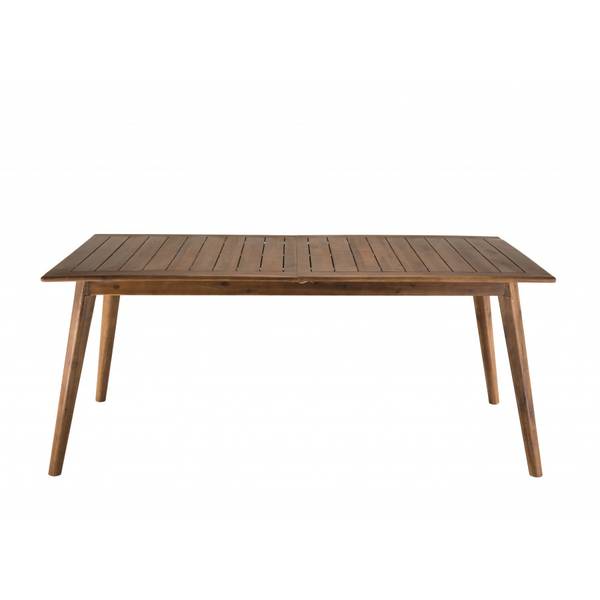 Gartentisch VICTOIRE Braun - Akazie - 100 x 75 x 180 cm