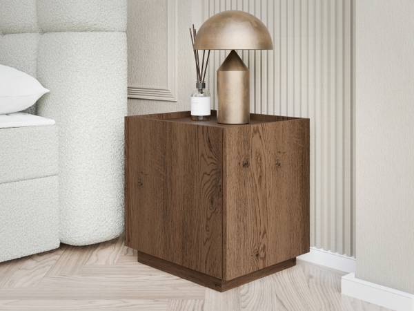 Nachttisch Mirtu Braun - Holzwerkstoff - 50 x 45 x 40 cm
