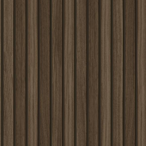 Vliestapete Leisten Braun - Fleece - 52 x 1000 x 2 cm