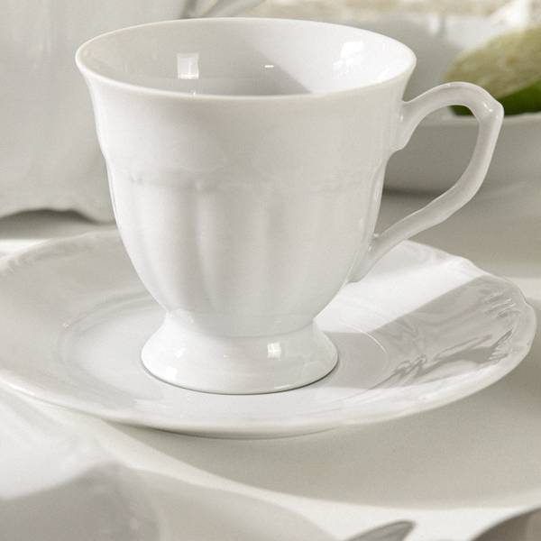 Kaffeeservice CHODZIEZ MARIA TERESA Weiß - Porzellan