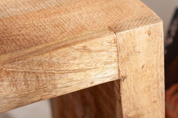 Beistelltisch S Braun - Massivholz - 45 x 60 x 30 cm