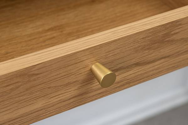 Schreibtisch ATELIER Braun - Holzwerkstoff - 120 x 76 x 60 cm