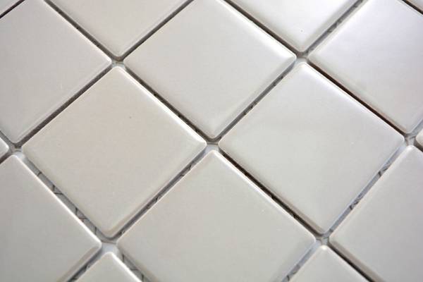 Mosaikfliesen 14-2401 Grau - Keramik - 30 x 30 x 30 cm