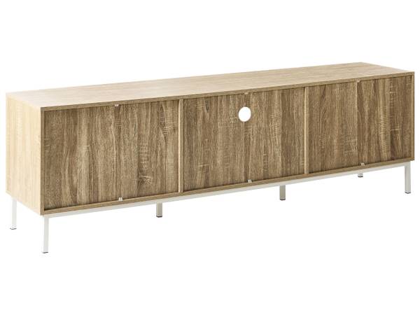 TV-Möbel ROYALLA Braun - Holzwerkstoff - 180 x 55 x 40 cm