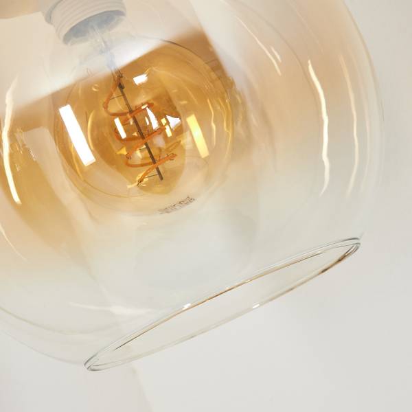 Stehlampe Cesaro Braun - Metall - 25 x 140 x 52 cm