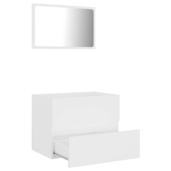 Meubles de bain 3005550 (lot de 2) Blanc