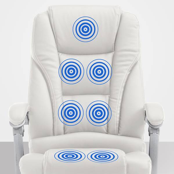 Bureaustoel Pacific wit