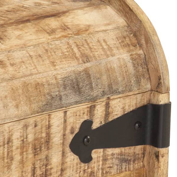 Coffre de rangement 320374 (lot de 2) Marron - Manguier - 50 x 29 x 26 cm