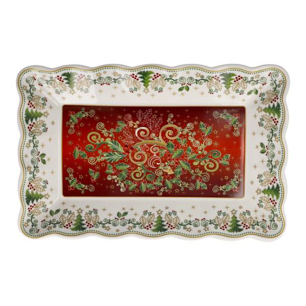 Schale Palais Royal - Karree Porzellan - 21 x 4 x 32 cm