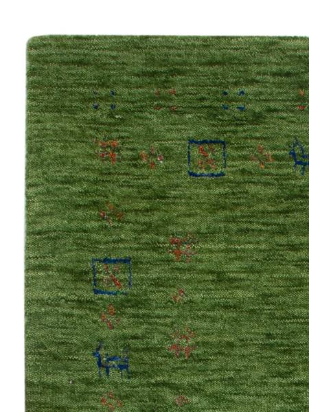 Kurzflorteppich Naturals Grün - Naturfaser - 60 x 2 x 90 cm