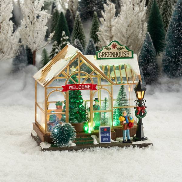 Miniatur-Weihnachtsdorf Luville Specials Kunststoff - 14 x 20 x 21 cm