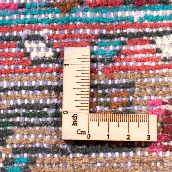 Handgeknüpft Kurzflorteppiche Rot - Wolle - 78 x 1 x 307 cm