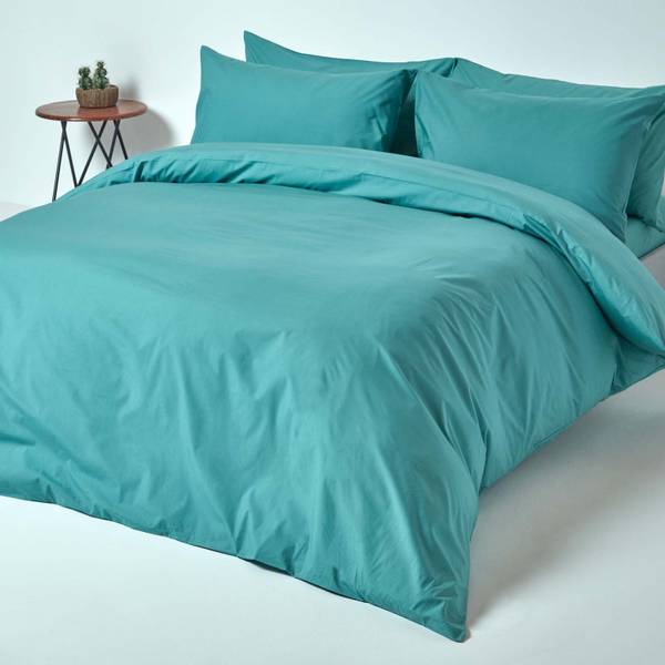 Laken 200TC turquoise - 230 x 255 cm