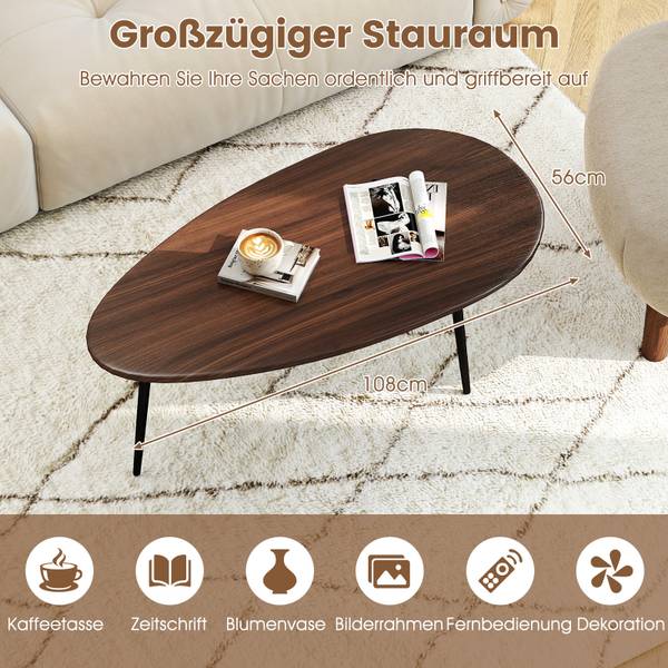 Couchtisch TH32193 Braun