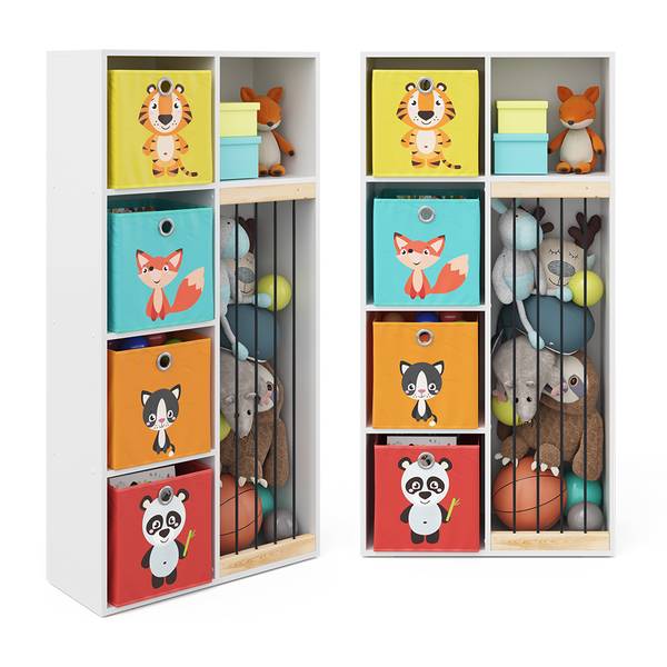 Kinderregal Marvin 37031 Weiß - Holzwerkstoff - 72 x 143 x 30 cm