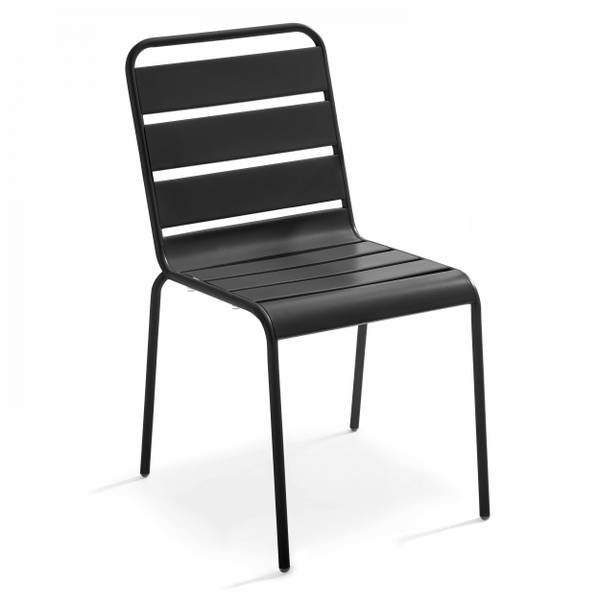 Gartenstuhl Palavas Dunkelgrau