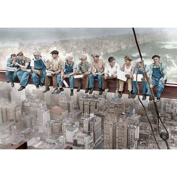 1500-teiliges Puzzle – Mittagessen Papier - 30 x 6 x 44 cm