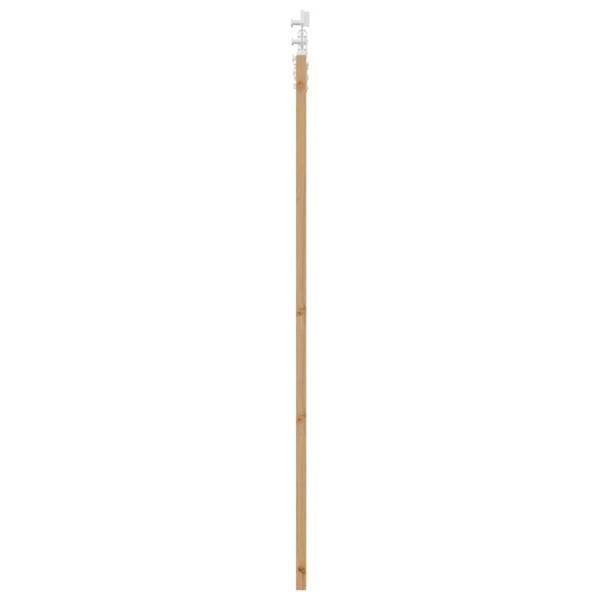 Porte coulissante 3045043-5 Bois - Blanc - Largeur : 73 cm
