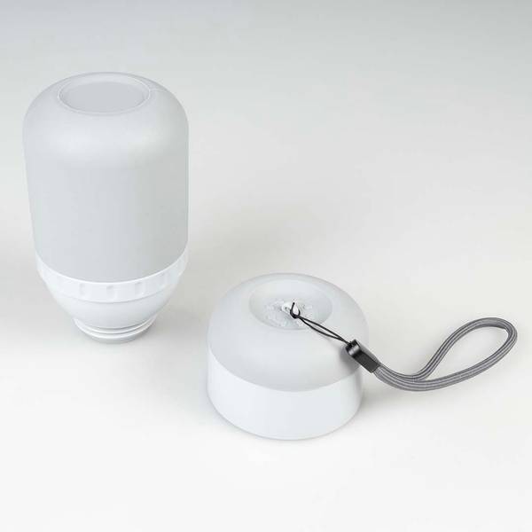 Trinkflasche Grau - Vinyl - 8 x 15 x 8 cm