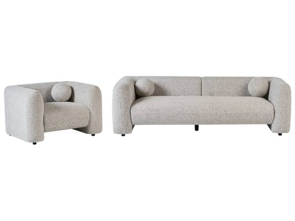 Sitzgruppe LEIREN 2-tlg 3er Set