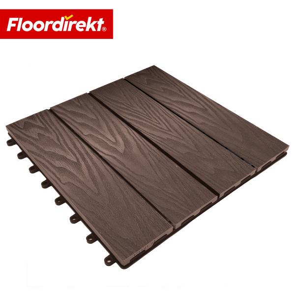 Terrassenfliese Noble 3D Braun