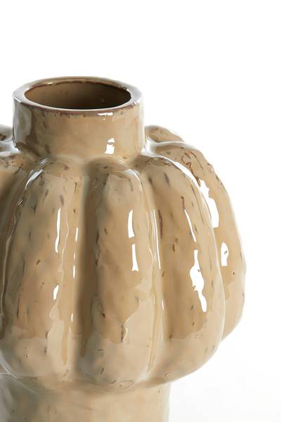 Vase ALIVERI Braun - Keramik - 25 x 29 x 25 cm