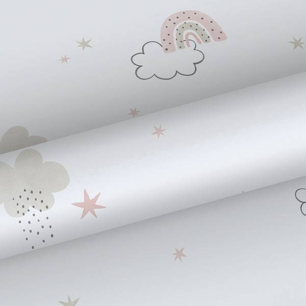 Tapete 640637 Pink - Papier - 53 x 1005 x 53 cm