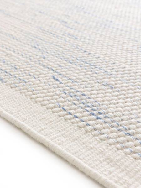 Handgewebter Kinderteppich Rocky Blau - 90 x 130 cm