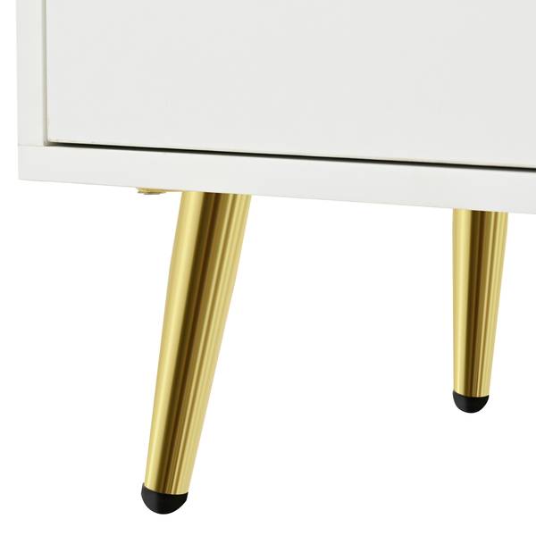 Sideboards ObsidianIst Weiß - Holzwerkstoff - 140 x 82 x 35 cm