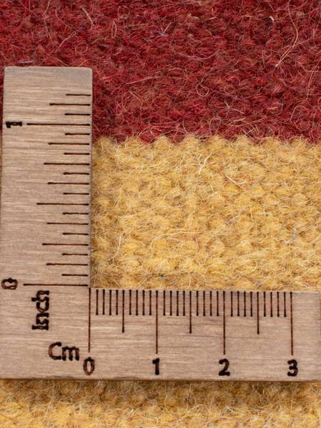Kurzflorteppich Modern Gelb - Naturfaser - 170 x 1 x 240 cm