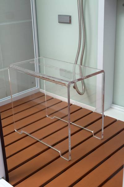 Stoomdouche LUXORIE XL wit - glas - 120 x 220 x 90 cm