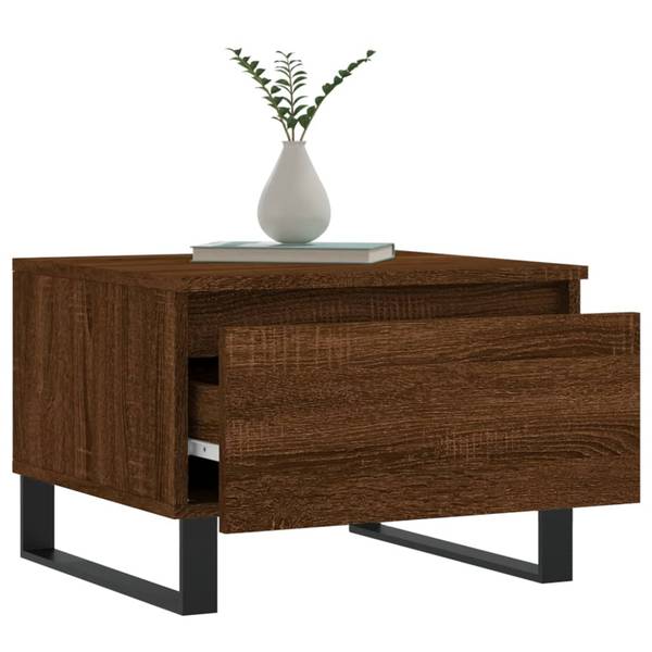 Couchtische 2er Set D726 Eiche Schwarzbraun Dekor