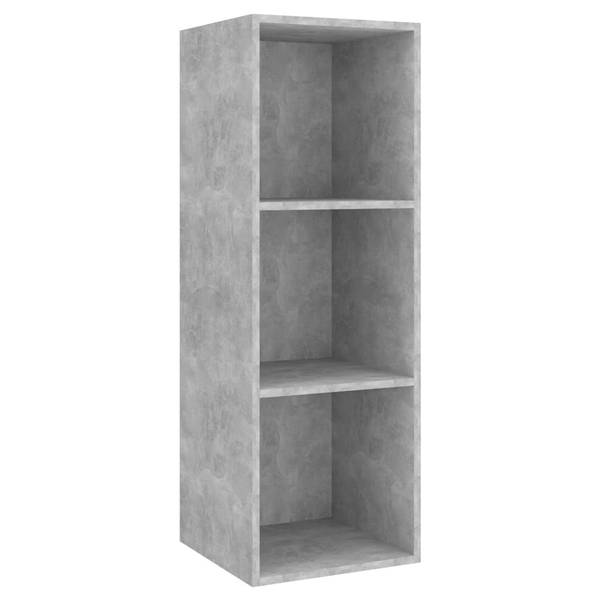 TV-Schrank 3007938 3-teilig Grau - Holzwerkstoff - 37 x 142 x 37 cm