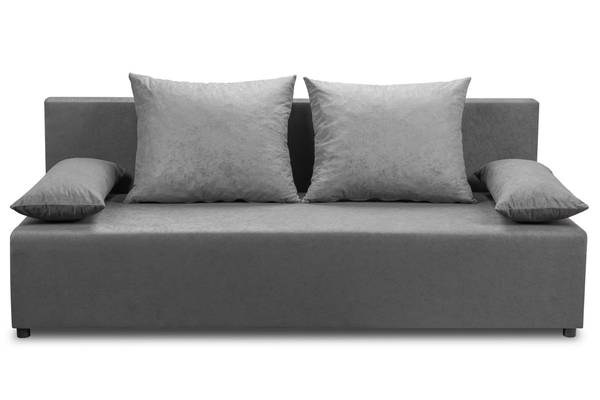 Schlafsofa BS10 Grau Grau - Holzwerkstoff - 190 x 76 x 71 cm