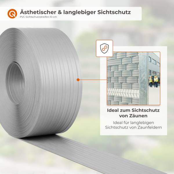 Sichtschutzstreifen 200-06 Graphit