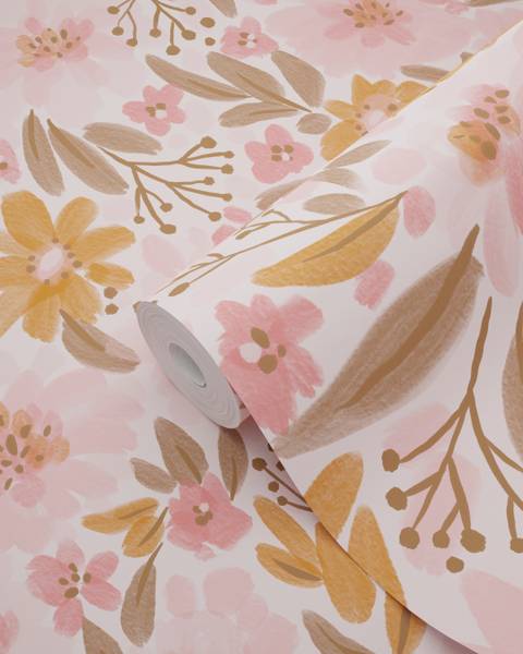 Tapete 130925 Gelb - Fleece - 50 x 900 x 50 cm
