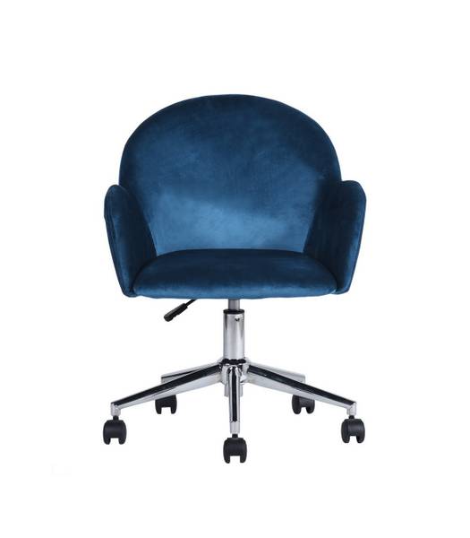 Stuhl CHIOZZA Blau - Webstoff - 57 x 77 x 62 cm