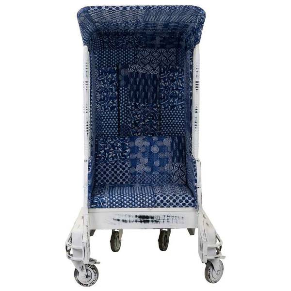 Sessel 4523244900 Weiß - Metall - 90 x 160 x 90 cm