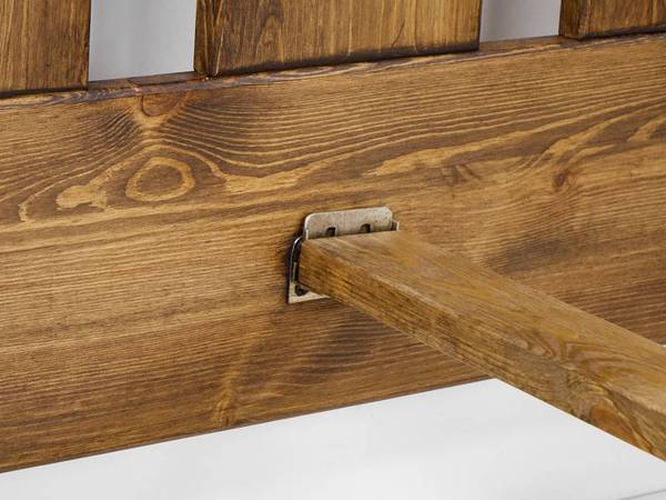 Bed Rustyk Mieszko II Ligoppervlak breedte: 180 cm
