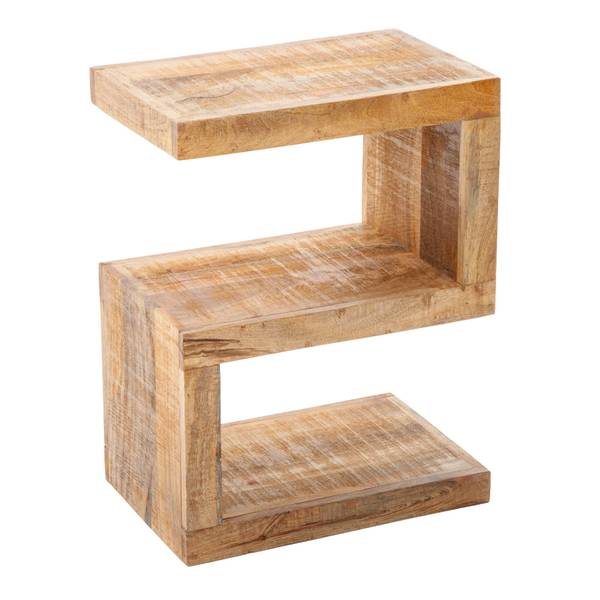 Beistelltisch S Braun - Massivholz - 45 x 60 x 30 cm