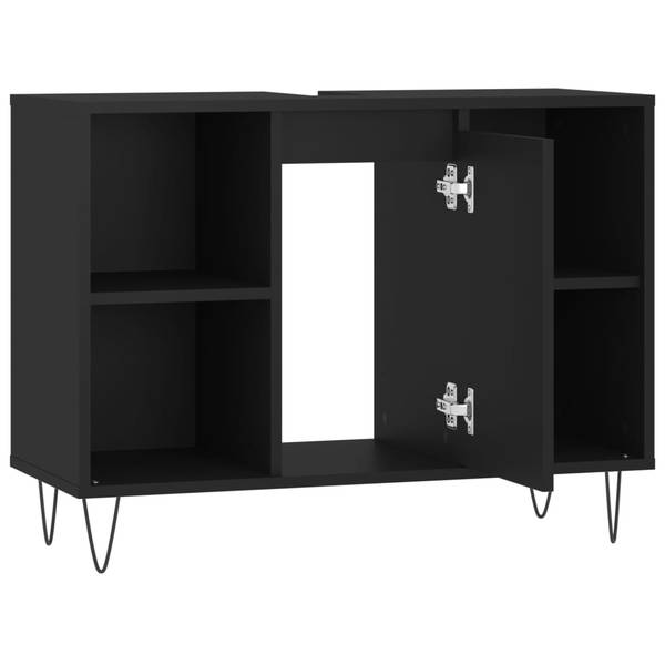 Armoire de salle de bain 3029868 Noir