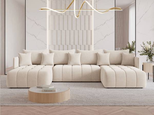 Ecksofa ARDI U Beige