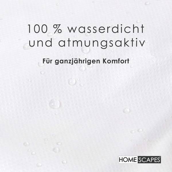 Wasserdichter Bettdecken-Schonbezug Breite: 230 cm