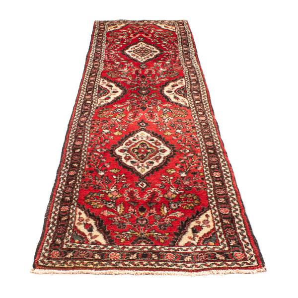 Orientteppich Läufer Nomadic Rot - Wolle - 78 x 1 x 312 cm