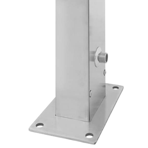 Dusche 299926 Silber - Edelstahl - 7 x 210 x 10 cm