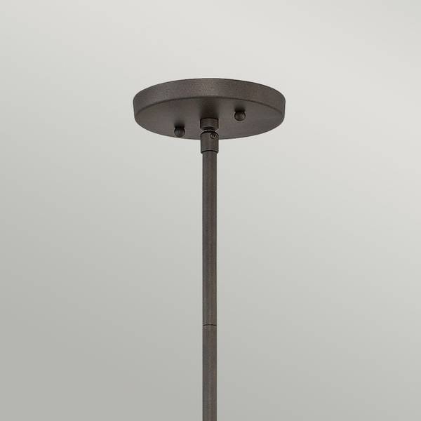 Deckenlampe DIVISTA Braun - Metall - 30 x 106 x 30 cm